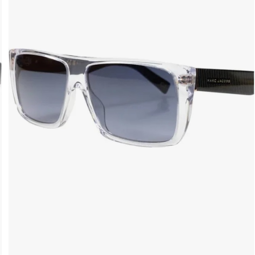 Marc Jacobs Transparent and Black Sunglasses